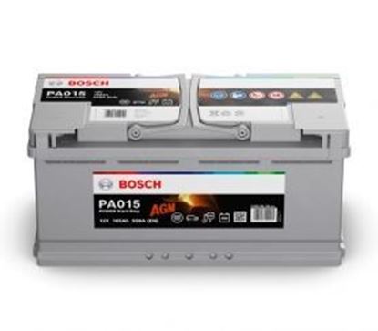 Снимка на Bosch Power AGM 105Ah, 12V, PA015