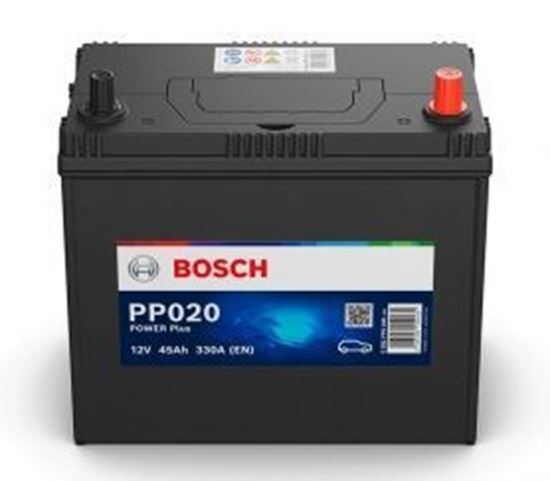 Picture of Bosch Power PLUS 45Ah, 12V, PP020, JIS, R+