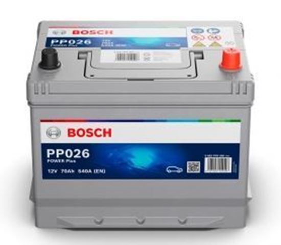 Picture of Bosch Power PLUS 70Ah, 12V, PP026, JIS, R+