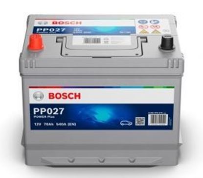 Снимка на Bosch Power PLUS 70Ah, 12V, PP027, JIS, L+