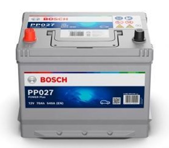 Picture of Bosch Power PLUS 70Ah, 12V, PP027, JIS, L+