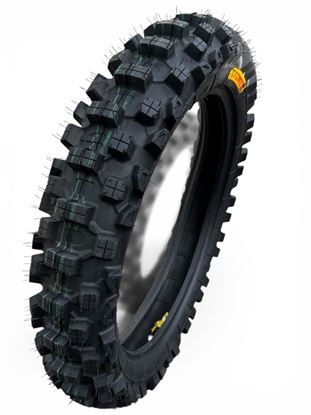 Снимка на Задна Гума 120/90/19 Rebel Smartmoto Super Soft 2 Зелени Линии 99