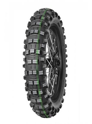 Снимка на Задна Гума 140/80/18 Gummy Smartmoto Super Soft 2 Зелени линии 78c
